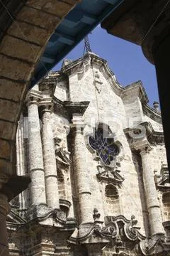 San christobal cathedral Stock Photos