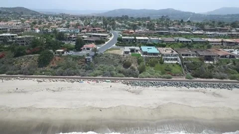 San Clemente from the air Stock Footage 238384332