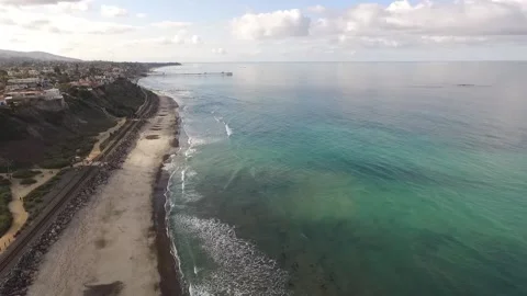 San Clemente from the air Stock Footage 238384715