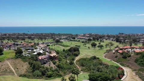 San Clemente from the air Stock Footage 238468057