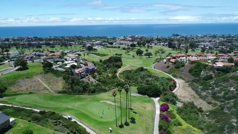 San Clemente from the air Stock Footage 238468088