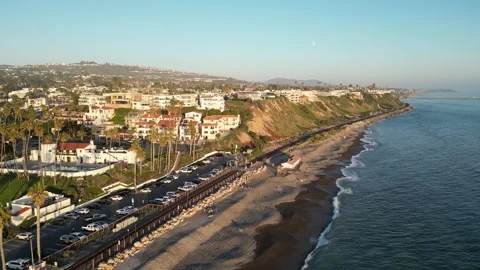 San Clemente Beach Stock Footage 249376666