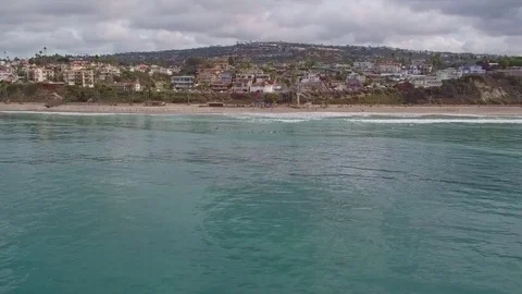 San Clemente coast line Stock Footage 77609632