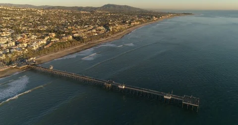 San Clemente Pier Video stock 98474331