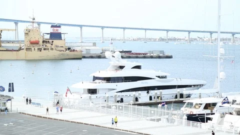 San Diego Bay Stock Footage 102729598