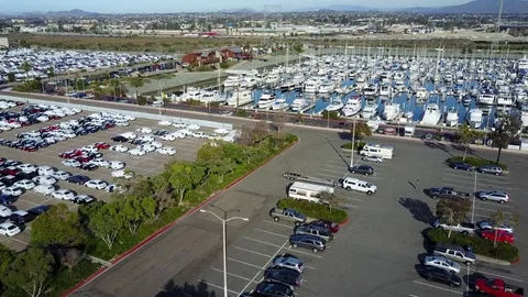 San Diego, CA - Pepper Park - Drone Video Video stock 84874089