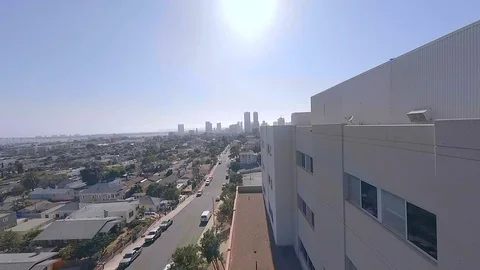 San Diego, California - Downtown Stock Footage