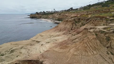 San Diego Cliffs Stock Footage 246022248