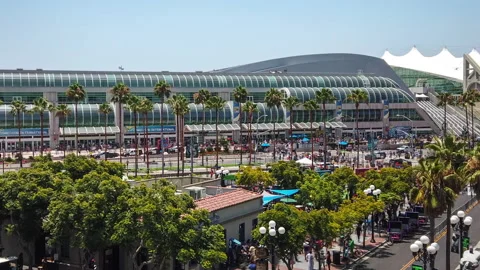 San Diego Comic-Con 2022 | Timelapse | Convention Center | HD Stock Footage 202215401
