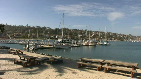 San Diego Harbor 库存影片 106952