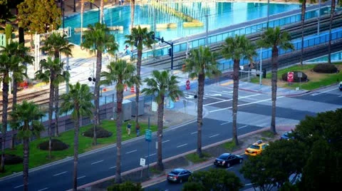 San Diego Intersection 스톡 동영상 11516319