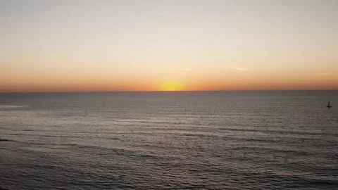 San Diego Ocean Sunset Stock Footage 171389469