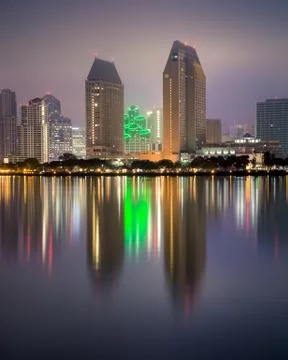 San Diego reflection Stock Photos