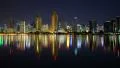 San Diego Skyline 30 Time Lapse Downtown and Ocean 4k or 4k+ Resolution