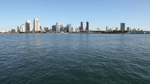 San Diego Skyline Stock Footage 78118657