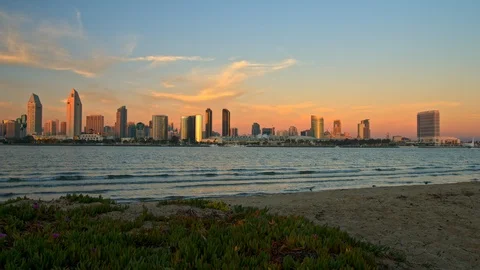 San Diego Skyline Stock Footage 88681934