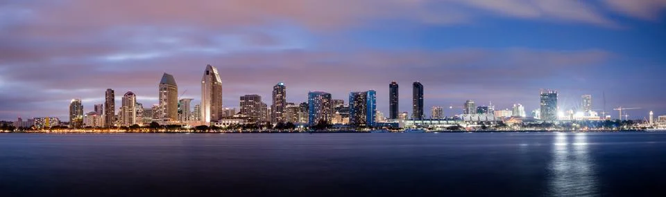 San Diego Skyline Stock Photos