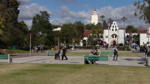 San Diego State scene Stock Footage 60051028