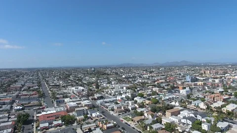 San Diego Suburbia Drone Video stock 103772615