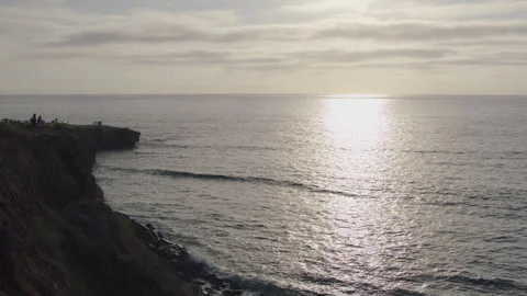 San Diego Sunset Cliffs 12 Stock Footage 276950330