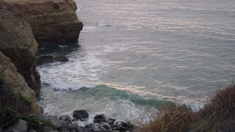 San Diego Sunset Cliffs 17 Video stock 276950467