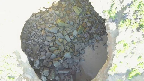 San Diego - Sunset Cliffs - Drone Video Stock Footage 79661886