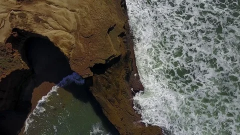 San Diego - Sunset Cliffs - Drone Video Video stock 79806957