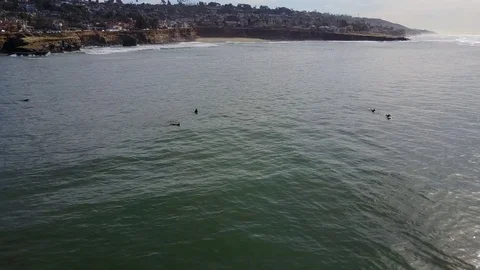 San Diego - Sunset Cliffs - Drone Video Video stock 79807407