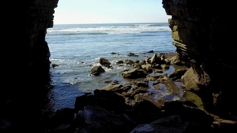 San Diego - Sunset Cliffs - Drone Video Video stock 84289617