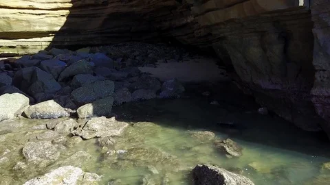 San Diego - Sunset Cliffs - Drone Video Video stock 84289857