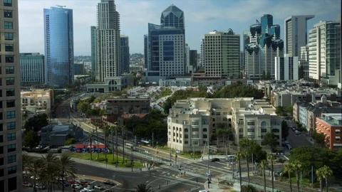 San Diego Time Lapse Stock Footage 94069645