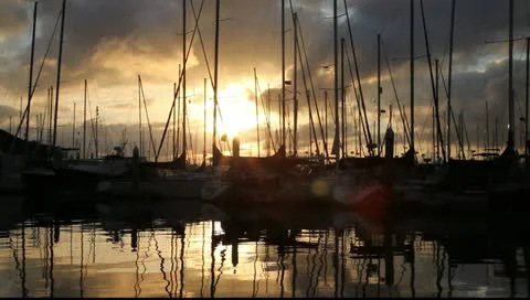 San Diego Yachts Video stock 10909673