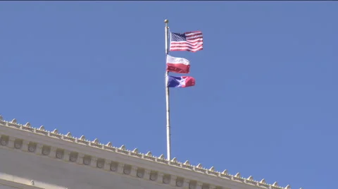 San Fernando Cathedral Flags Stock Footage 64694618
