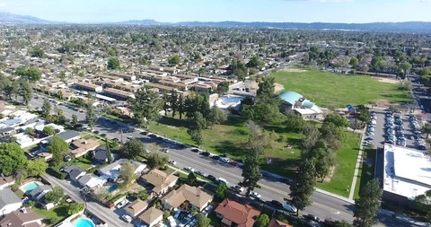 San Fernando Valley California Stock Footage