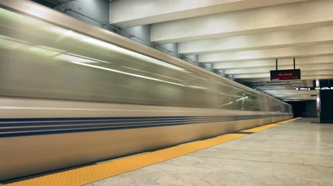 San Francisco BART 4K 001 Stock Footage 52909294