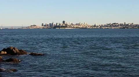 San Francisco Bay 库存影片 11539014