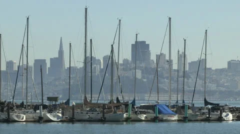 San Francisco Bay Stock Footage 25752159