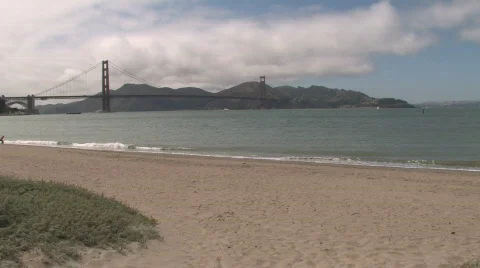 San Francisco Beach Stock Footage 270847