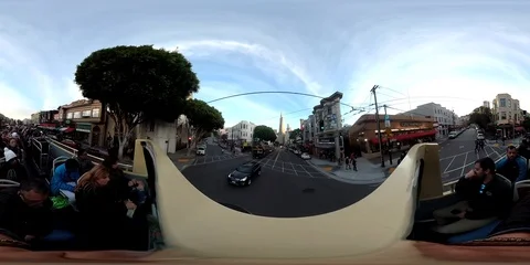 San Francisco bus Stock-Footage 104625611