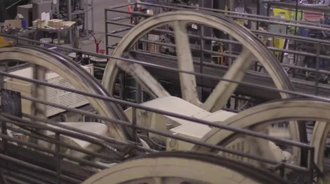 San Francisco Cable Car cable wheels turning in industrial setting 스톡 동영상 60724572