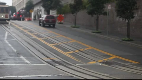 San Francisco Cable Car  스톡 동영상 1543449