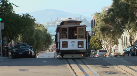 San Francisco Cable Car Stock Footage 27877514