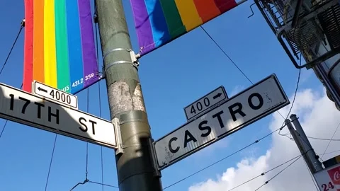 San Francisco - Castro District Stock Footage 157338125