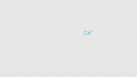 San Francisco City Line Map Self Drawing Animated Overlay, Alpha 4K Видео 340286696