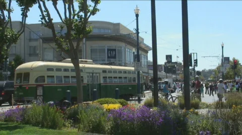 San Francisco City Sequence Stock Footage