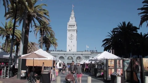 San Francisco City View 스톡 동영상 75541753