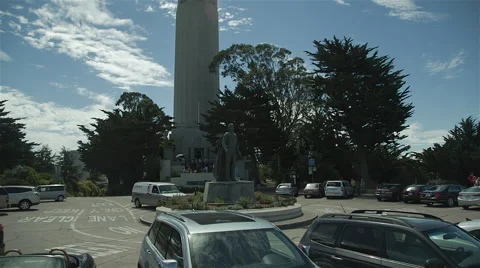San francisco coit tower Stock Footage 44951021