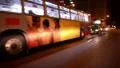 San Francisco Driving Plate 01 Downtown at Night HD Footage