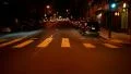 San Francisco Driving Plate 04 Downtown at Night HD Footage