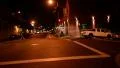 San Francisco Driving Plate 05 Downtown at Night HD Footage